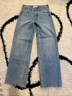 Levi's Light Blue Wide Leg Jeans